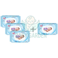 Khăn Giấy Ướt Bobby Không Mùi 100 Tờ (Mua 3 Tặng 1) – Hàng Chính Hãng Giá Rẻ Khuyến Mãi