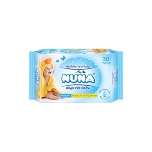 Khăn giấy ướt chiết xuất lô hội Nuna 30 tờ