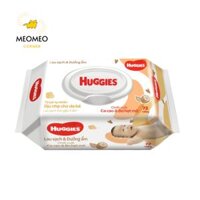 Khăn giấy ướt Huggies cho bé chiết xuất cacao & bơ hạt mỡ 72 Tờ