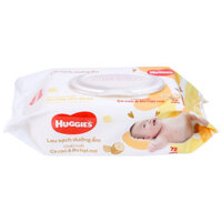 Khăn giấy ướt Huggies có mùi 72 miếng