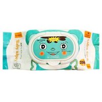 Khăn giấy ướt không mùi gấu xanh Mỹ Lệ 250g