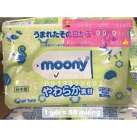 Khăn Giấy Ướt Moony Nhật