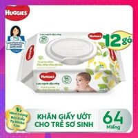 Khăn giấy ướt sơ sinh Huggies