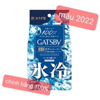 KHĂN GIẤY ƯỚT THẦN KỲ GATSBY (30 MIẾNG)