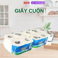Khăn Giấy Vệ Sinh Pulppy 10 Cuộn Khăn Giấy Đa Năng Cao Cấp 2 Lớp