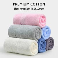 Khăn gội đầu spa cotton cao cấp Homemark thấm hút tốt, bông Thổ Nhĩ Kỳ tự nhiên mềm mại phù hợp mọi làn da nhạy cảm - Trắng - 50x100 CM