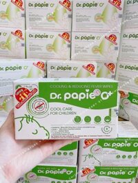 Khăn Hạ Sốt DR Papie 0+ Giảm Nhiệt An Toàn Cho Bé Từ 0 Tháng Tuổi (Miếng lẻ)
