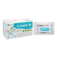 Khăn hạ sốt Dr.Papie cho bé từ 3 tháng tuổi (5 gói x 5 miếng)