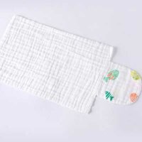 Khăn hút mồ hôi bé cao cấp Bộ khăn 4 mảnh Sợi Cotton trẻ em lau miếng đệm mùa hè