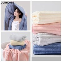 Khăn khách sạn JURHOMIE, Khăn tắm dày mềm, Khăn đi biển khô nhanh có độ thấm hút cao nhẹ