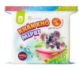 Khăn khô đa năng dành cho mẹ và bé Mipbi 600g 560-580 tờ