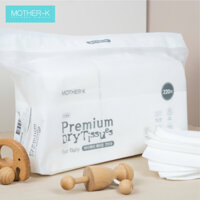 Khăn khô, khăn vải khô đa năng Mother K Hàn Quốc 160c/220c [BabyUS]