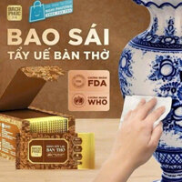 Khăn lau bàn thờ Bách Phúc, khăn ướt bao sái lau ban thờ mùi hương trầm và hương quế