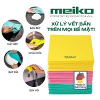 Khăn Lau Bếp Đa Năng MEIKO ĐỨC, Cỡ Lớn 38x38cm, Giẻ Lau Nhà Bếp, Siêu Thấm Hút Nước, Dễ Giặt, Nhanh Khô