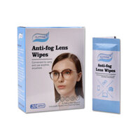 Khăn lau chống sương mù Cleaner Kính mắt Giấy lau ống kính Khăn lau màn hình máy tính di động có kính