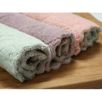 Khăn Lau Đa Năng Siêu Thấm Nước 2 Lớp - 1cái