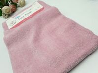 Khăn lau đầu, tập gym 100% cotton mềm mịn (màu hồng) (mã 0834)