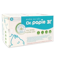 Khăn Lau Hạ Sốt Cho Bé Từ 3 Tháng Tuổi Dr Papie Khăn Dùng Nhiều Lần