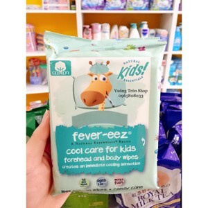 Khăn lau hạ sốt Fever-eez Cool Care Kids