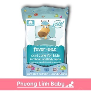 Khăn lau hạ sốt Fever-eez Cool Care Kids