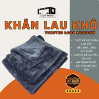 Khăn lau khô ô tô siêu dày cao cấp ( không đổ lông) sợi xoắn chuyên dụng 1200GSM Twist Loop Lotaco