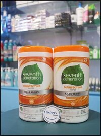 Khăn lau khử trùng Seventh Generation (70 tờ)