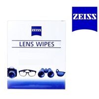 Khăn lau ống kính ZEISS Không chứa cồn Bán hàng của Mỹ Kính số 1 Kính mắt Khăn lau trên kính có kích thước Vệ sinh ống kính Vải làm sạch cỡ lớn Khăn giấy chống vi khuẩn Vải chống vi khuẩn