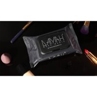 Khăn lau tẩy trang than củi DAMAH Dark Magic Binchotan (10 / 72 khăn lau) / gói Da dầu làm sạch sâu