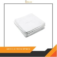 Khăn lau trắng 30*30cm