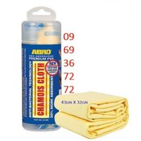 Khăn lau xe da cừu tổng hợp ABRO ( 48cm X 63cm)