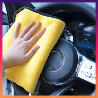 Khăn Lau Xe Rửa Xe OTO Xe Máy Siêu Thấm Đa Năng, Khăn Lau Nội Thất Xe Hơi Xe Máy Sợi Siêu Mịn. - 30x40CM