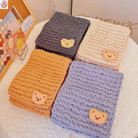 Khăn len đan sẵn