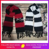 Khăn len đan tay mix màu