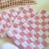 khăn len handmade_crochet len yaoh wool_nhận móc khăn Len theo yêu cầu