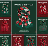 Khăn len Noel mẫu 2024