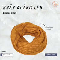 Khăn Len Ống Đan Tay Handmade Chất Liệu Visco Cao Cấp LyLyCraft Đan Thủ Công KHL96