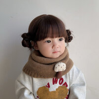 Khăn len ống giữ ấm cổ cho bé xinh xắn đáng yêu năm 2024