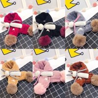 Khăn len thỏ cho bé