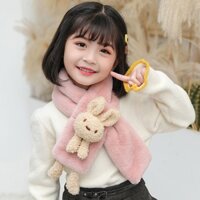Khăn Lông Quàng Cổ cho bé 💖FREE SHIP💖  hình Gấu Thỏ siêu dễ thương - lông Mềm Mịn