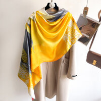 Khăn lụa 180cm Người phụ nữ Khăn choàng đi biển mùa hè Khăn choàng chống nắng Khăn mỏng