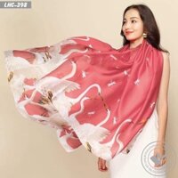 Khăn lụa dài quàng cổ HOẠ TIẾT ĐA DẠNG cao cấp 80x180 cm Khăn lụa Lalisa, choàng tắm đi biển, làm áo kiểu, khoác áo dài
