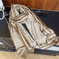 Khăn lụa quàng cổ, Khăn lụa choàng bản rộng hiệu Di.or 90x180cm