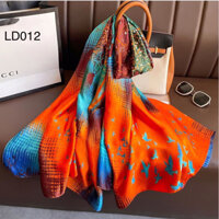 Khăn lụa quàng cổ size 90cmx180cm