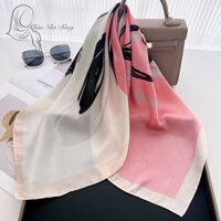 KHĂN LỤA VUÔNG 70x70 cm CAO CẤP - Khăn vuông 70 Quấn Túi  - Quàng Cổ - Thắt Nơ NHÀ BỐNG