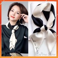 Khăn Lụa Vuông 70x70cm Turban Bandana Họa Tiết Đẹp Cao Cấp Phụ Kiện Thời Trang Cho Nữ Nhân Viên Văn Phòng