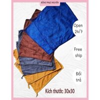 Khăn nail khăn tay 30x30 (10 cái)