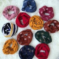 Khăn ống len tăm cho bé