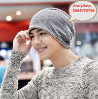 Khăn ống rằn ri kiêm mũ trùm đầu (Loại dày)
