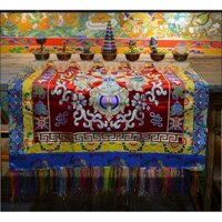 Khăn pháp trải bàn Tây Tạng - Pháp Khí Mật Tông - Phật giáo Tây Tạng