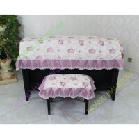 Khăn phủ đàn piano cơ, đàn piano điện tử 88 phím sang trọng chống bụi, chống xước